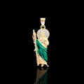 18K Gold-Filled Saint Jude Pendant